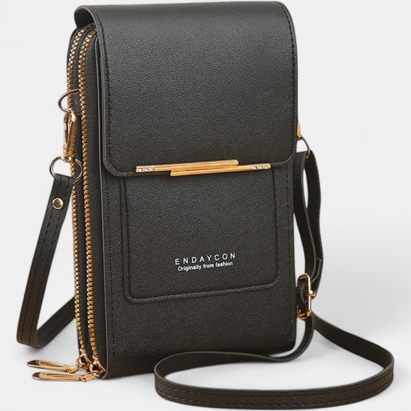 CORA | Stylish Mobile Phone Messenger Bag with Touch Screen